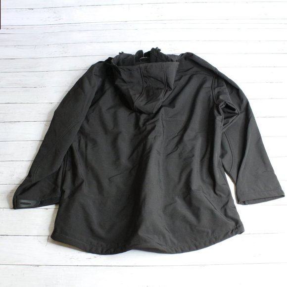 Northfield Men's Soft Shell Jacket Size XL Black Water Resistant Fleece - Picture 7 of 9